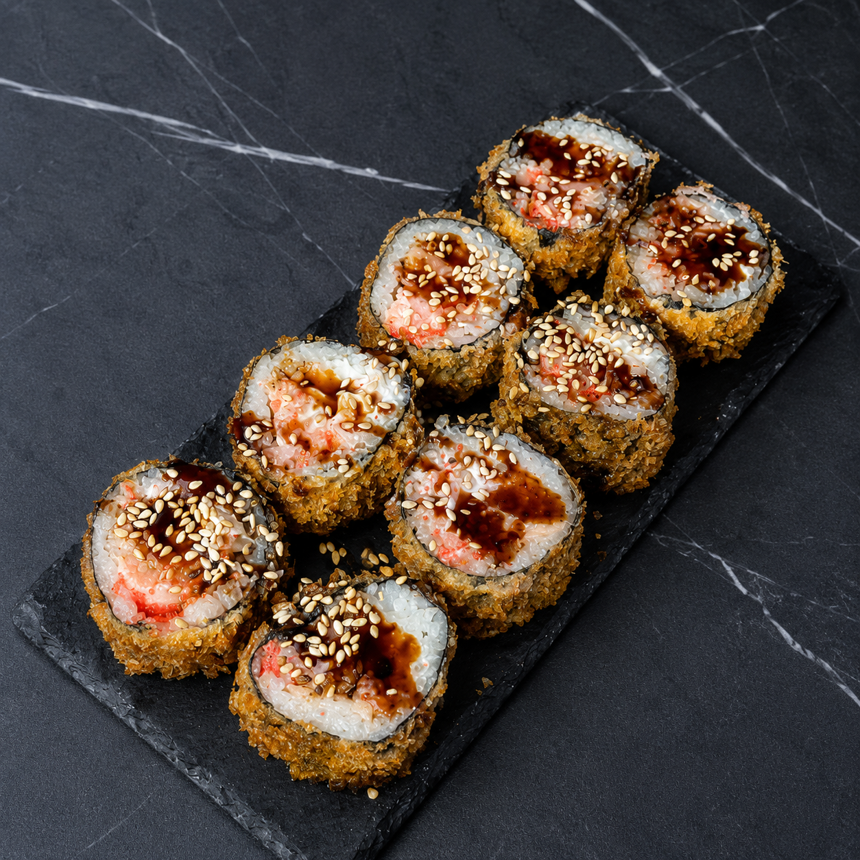 Tempura laks