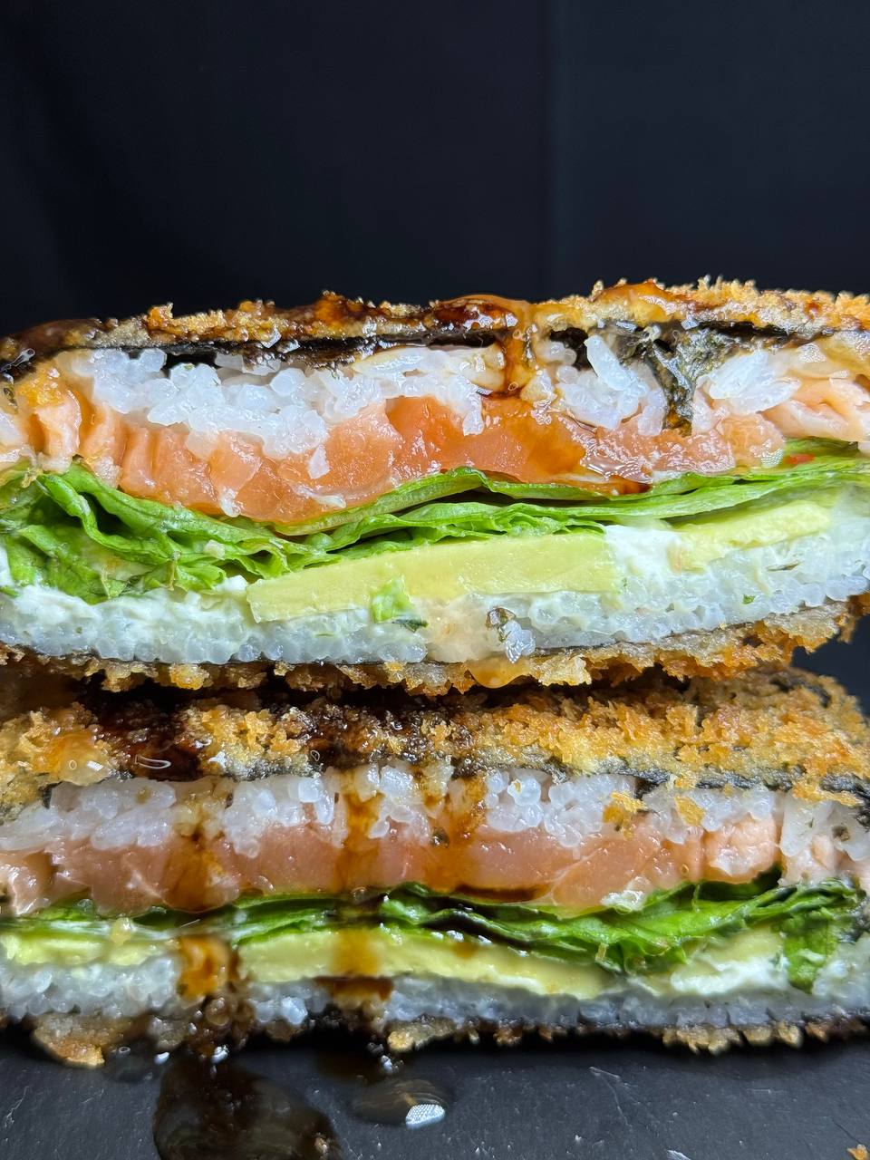 Sushi-burger laks