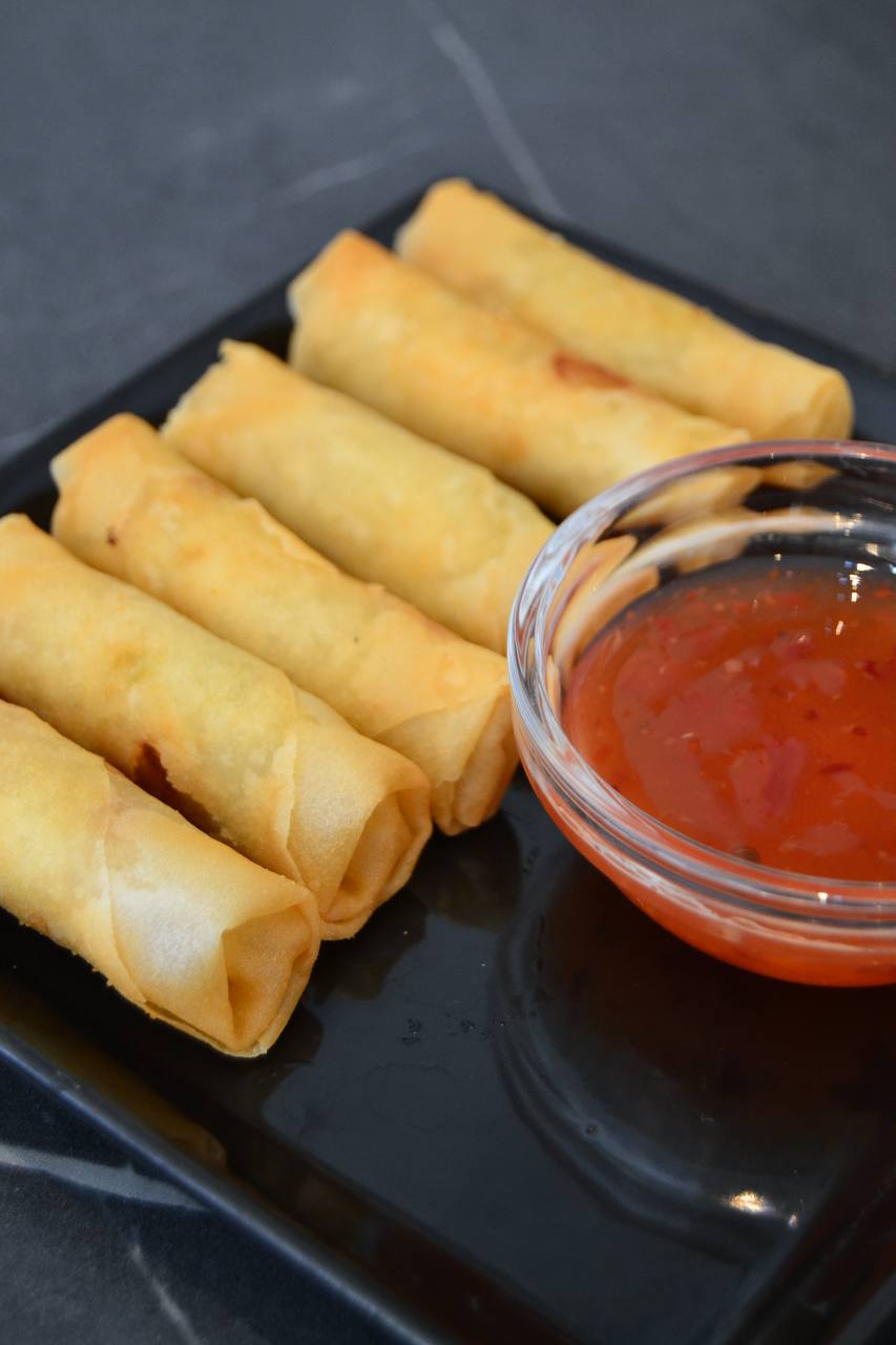 Spring roll vegan 6x